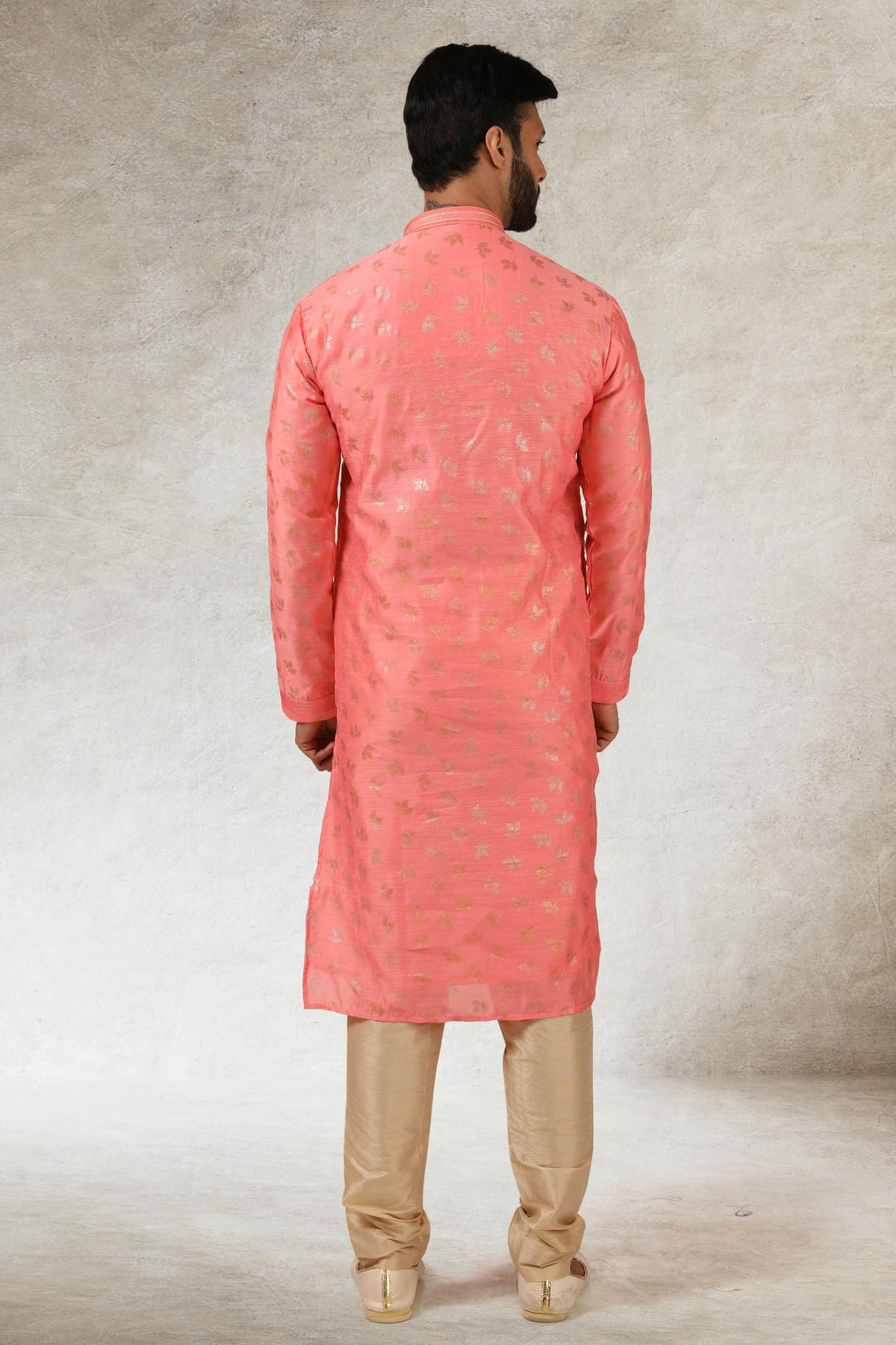Art Silk Kurta Pajama In Beige colour KP1230289 D