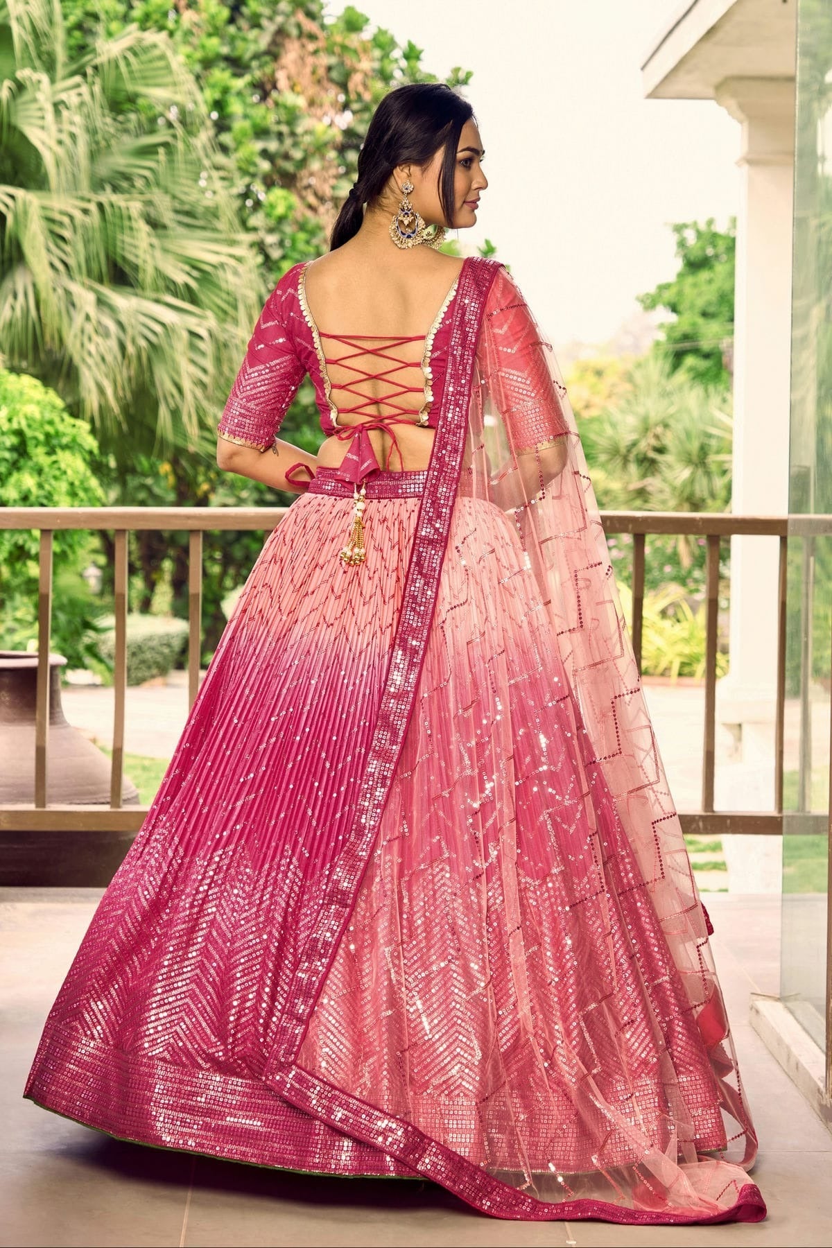 Chinon Embroidery A Line Lehenga Choli LC1010238 A