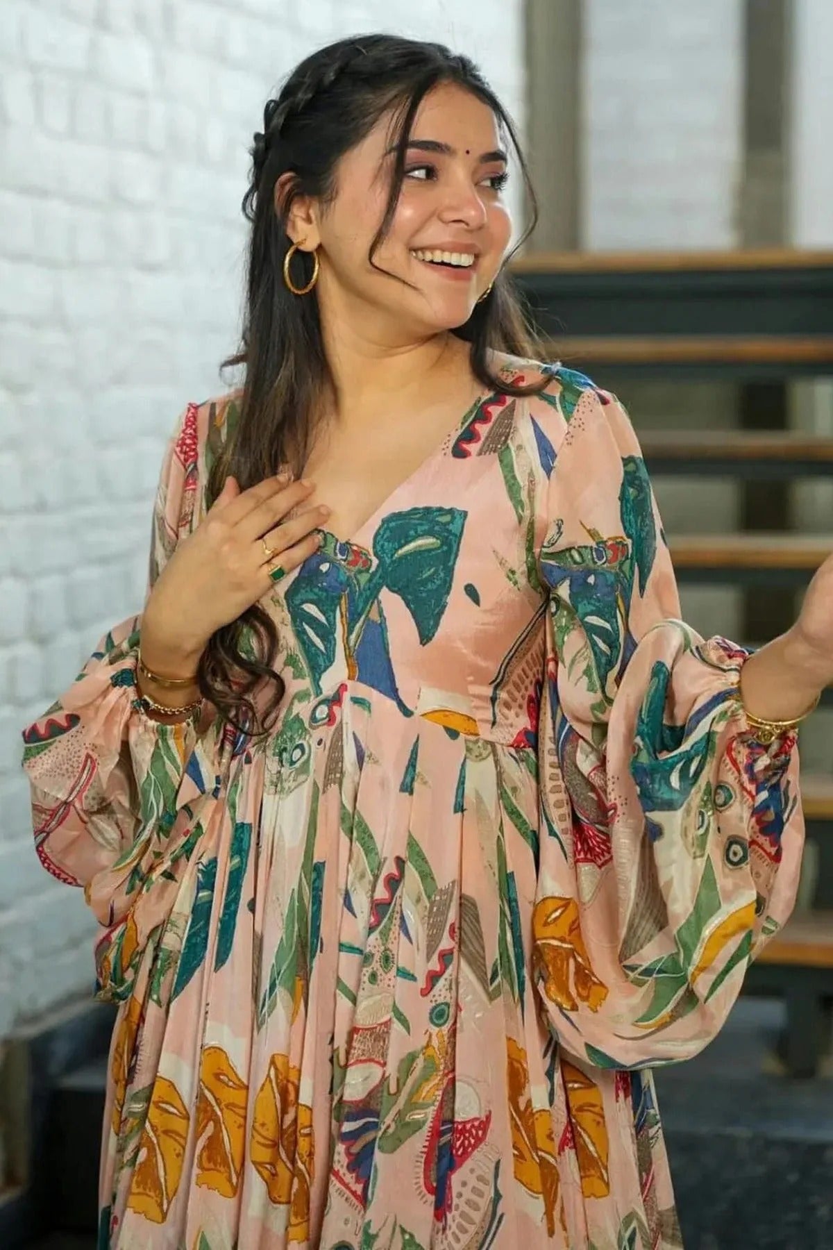 Chinon Readymade Long Gown GW1110563 B