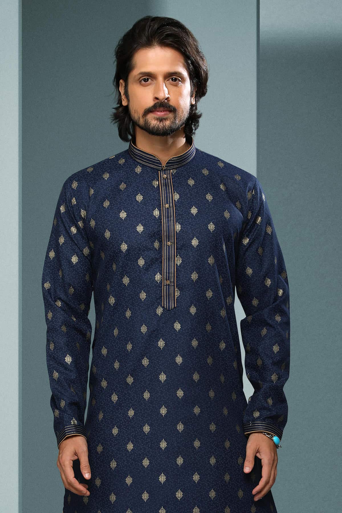 Cotton Kurta Pajama In Beige colour KP1230333 C