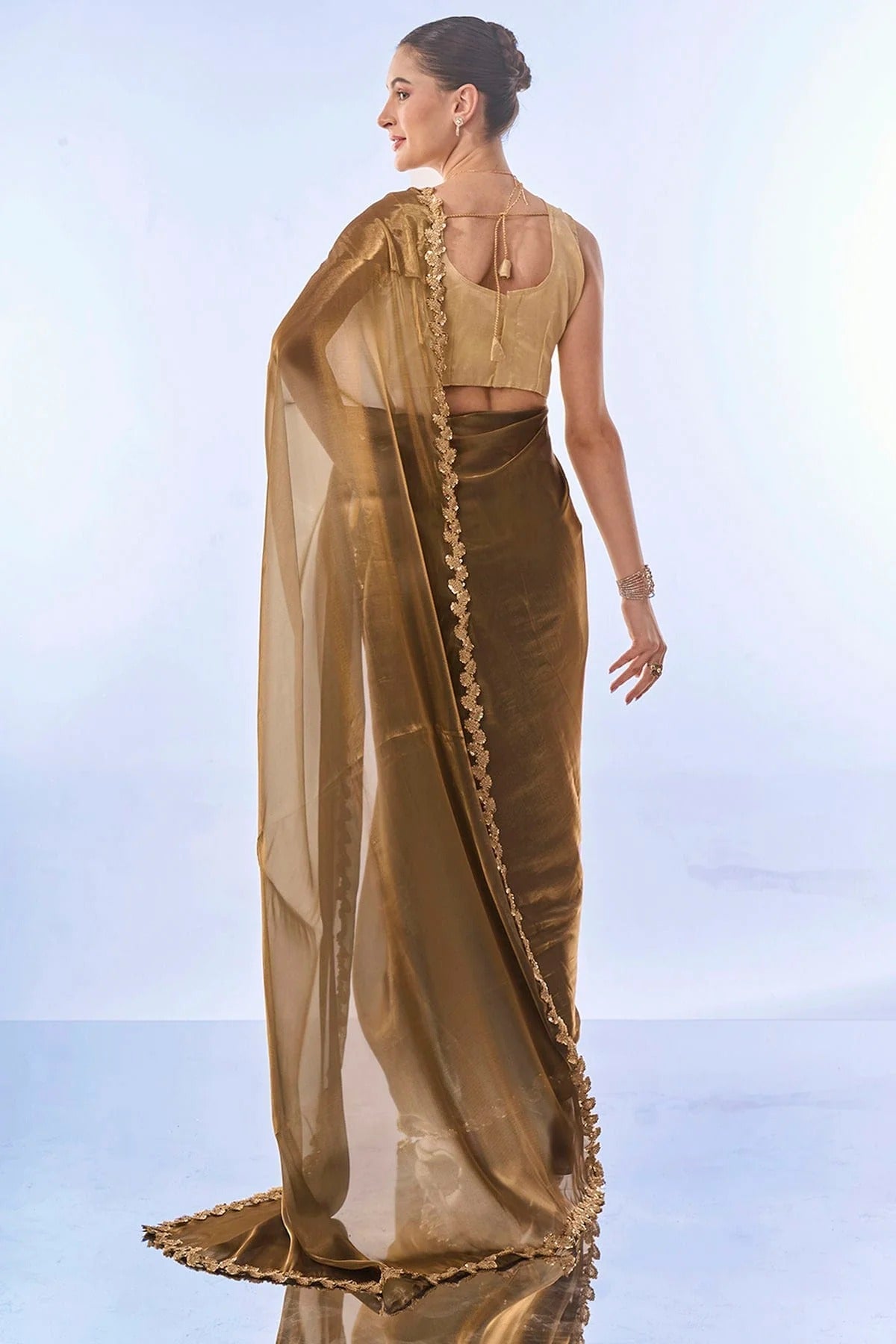 Green Colour Jimmy Choo Saree SD1110478 A