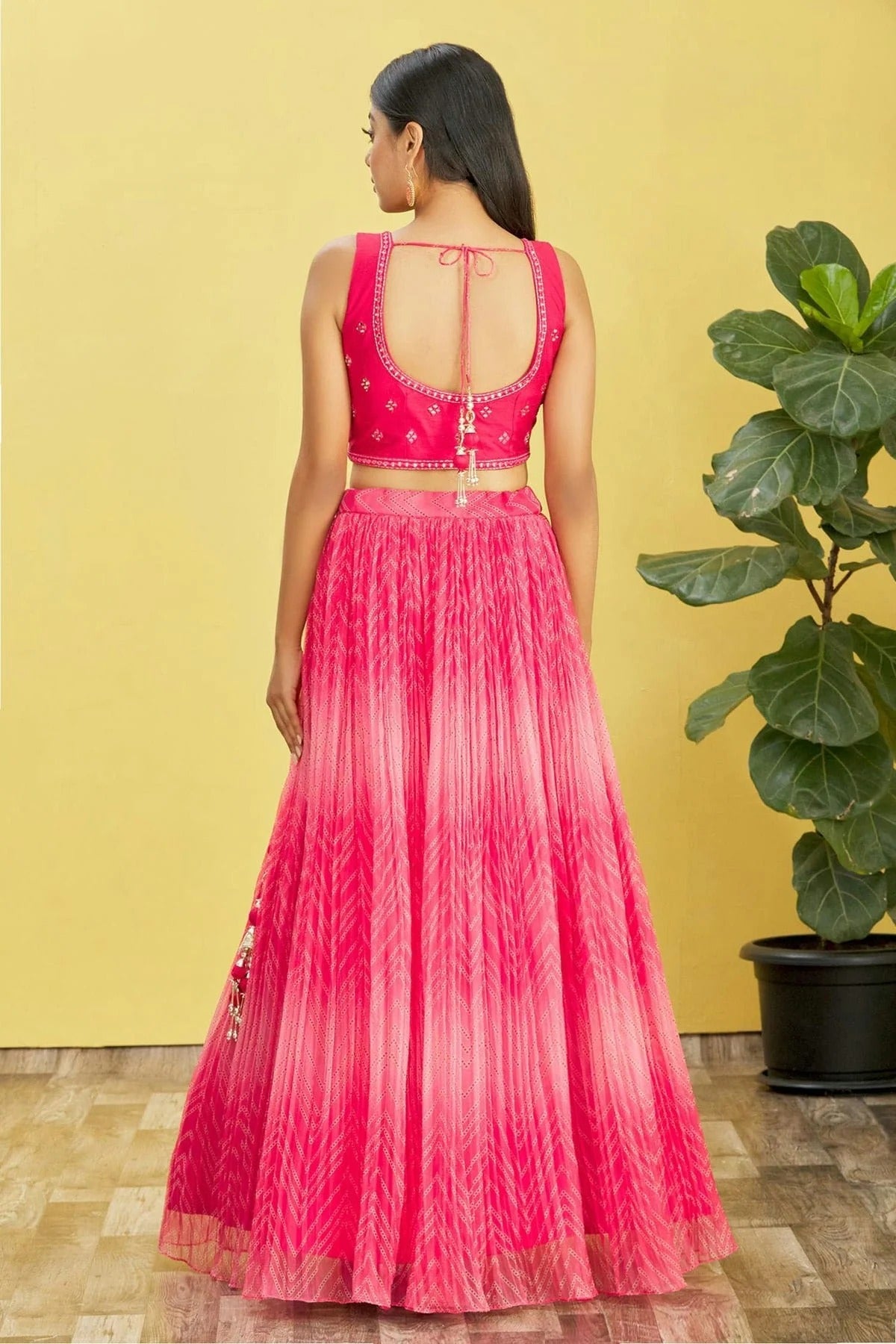 Organza Embroidery A Line Lehenga Choli LC1010254 A