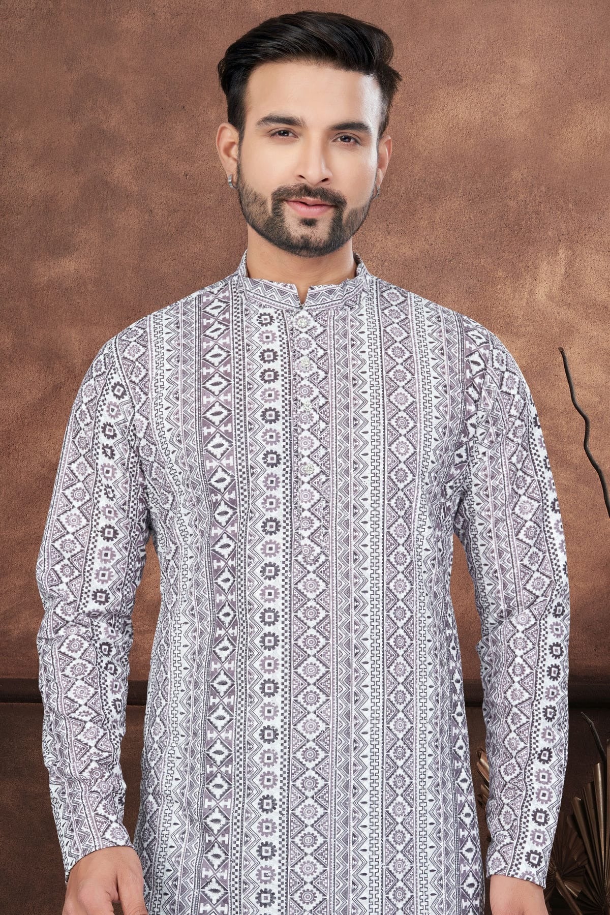 Purple Soft Rayon Kurta Pajama KP1040668 A
