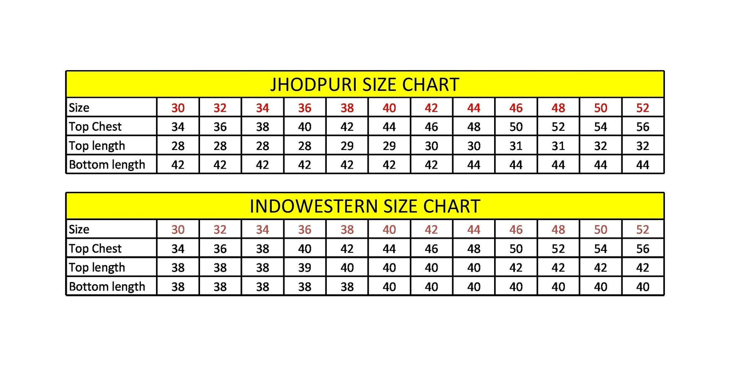 Size Chart Harsonic Ethnic JP1130152 1