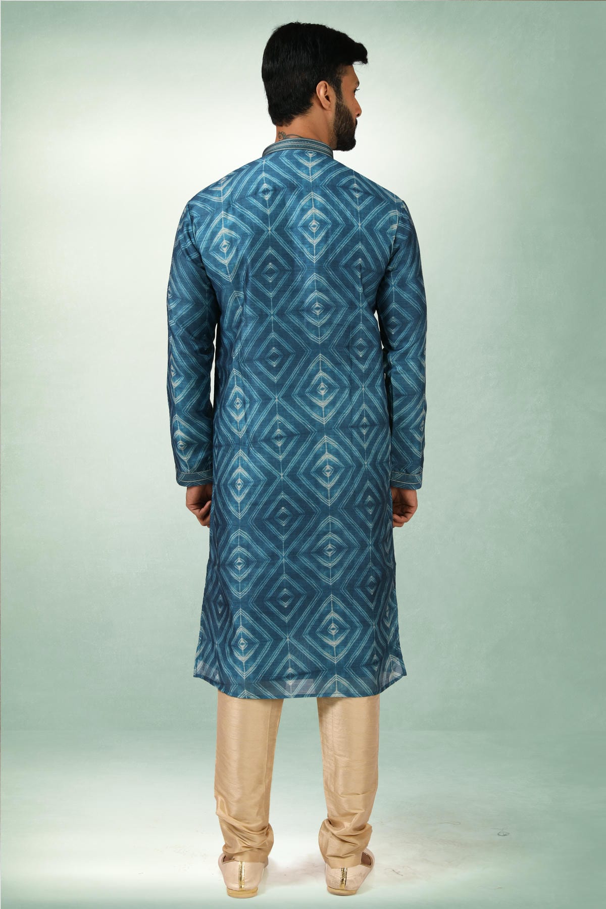 Art Silk Kurta Pajama In Beige colour KP1230286 D