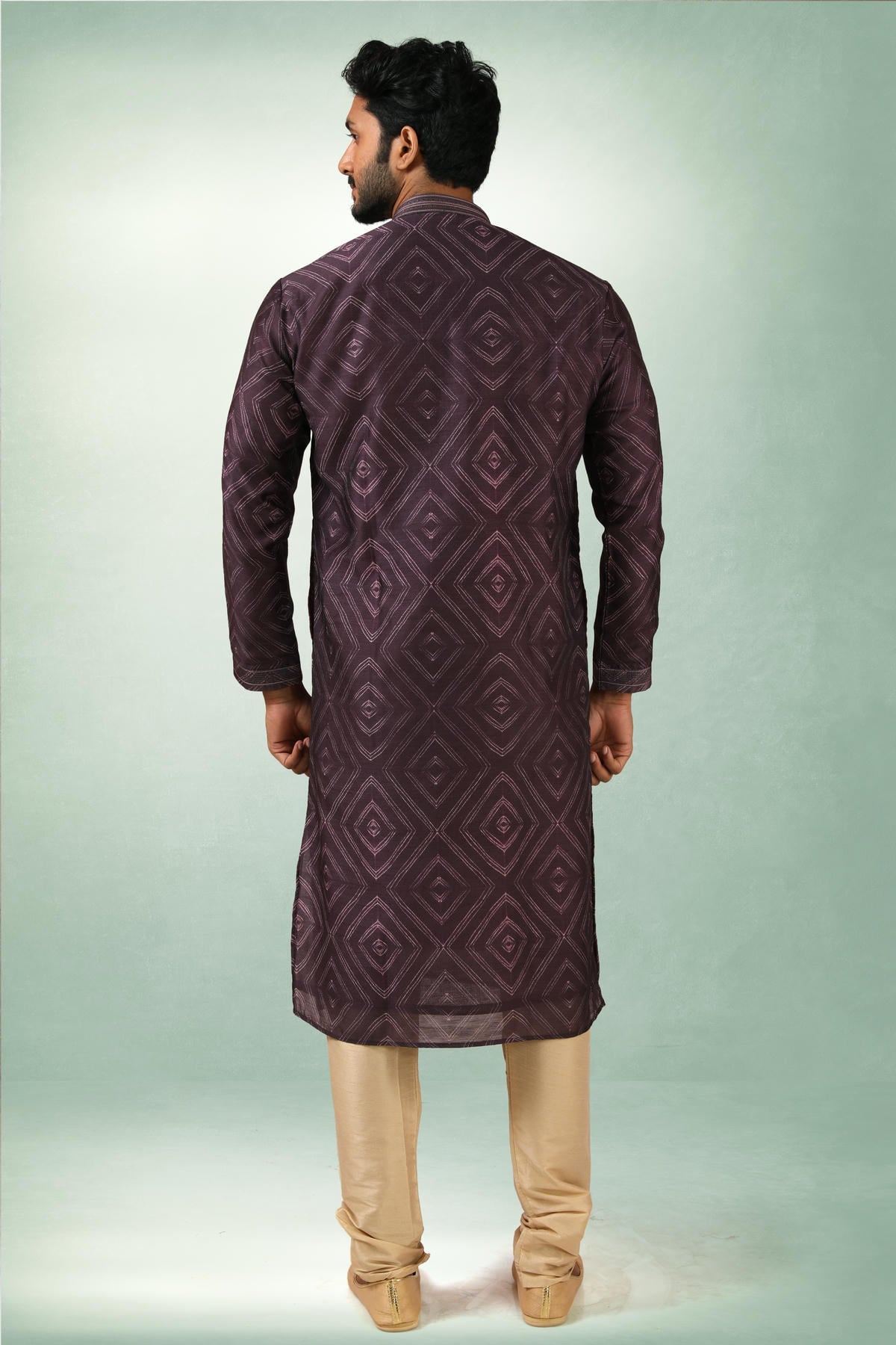 Art Silk Kurta Pajama In Beige colour KP1230287 D