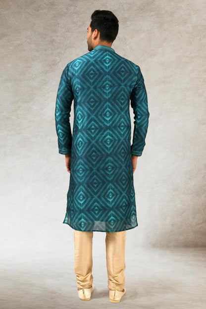 Art Silk Kurta Pajama In Beige colour KP1230288 D