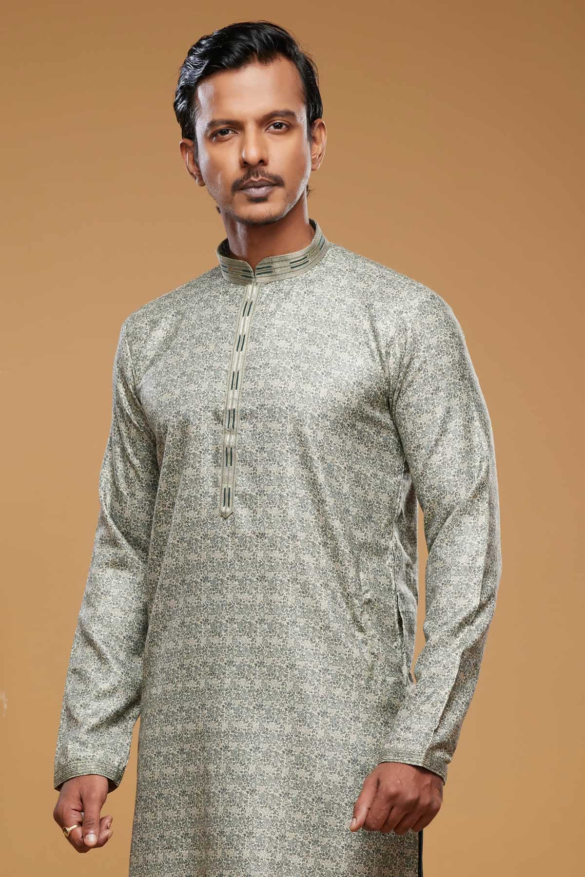 Art Silk Kurta Pajama In Light Green colour KP1230451 C