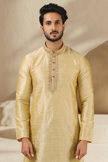 Banarasi Art Silk Kurta Pajama In Maroon colour KP1230300 B