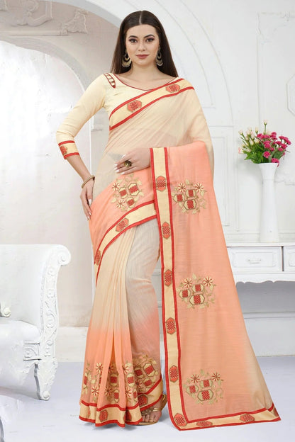 Beige Colour Art Silk Designer Saree LC1121318