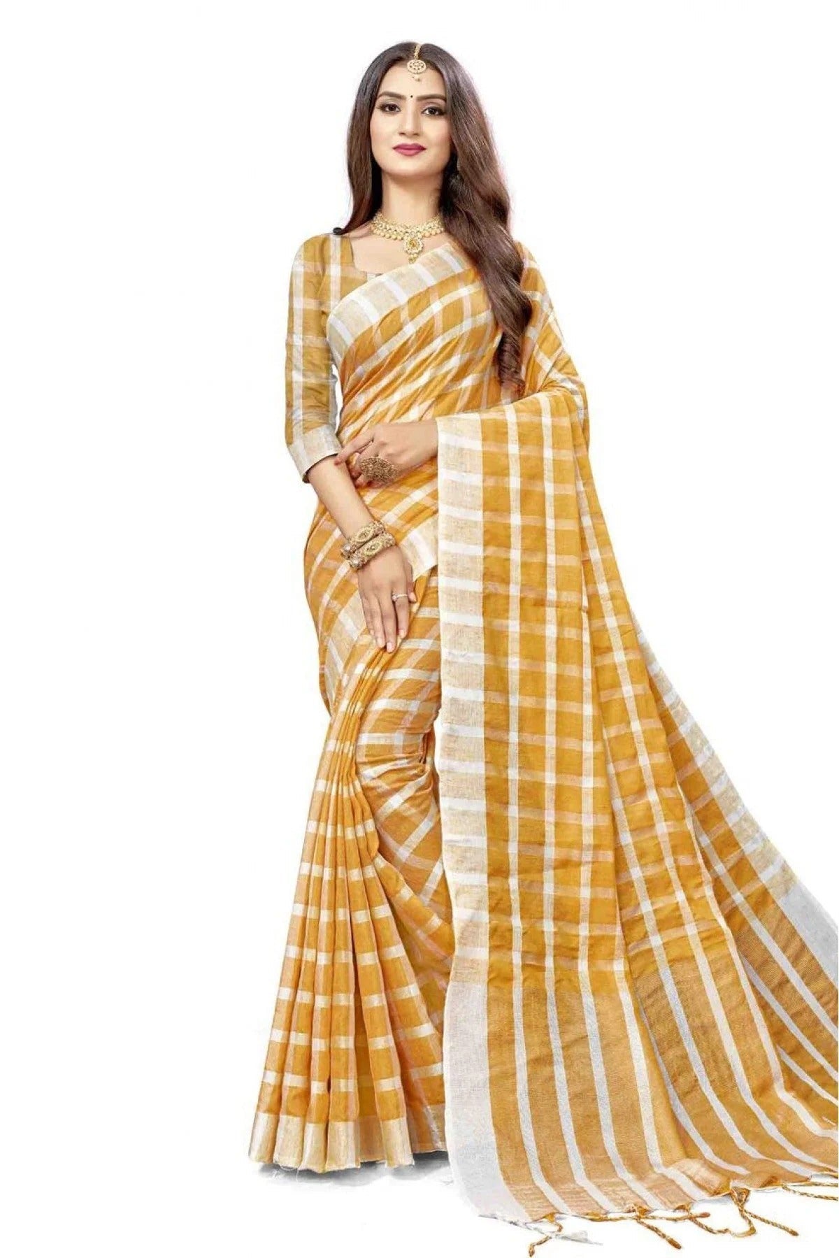 Beige Colour Cotton Silk Printed Saree SD1100852