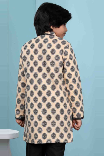 Beige Colour Handloom Silk Jacket BW1070140 C