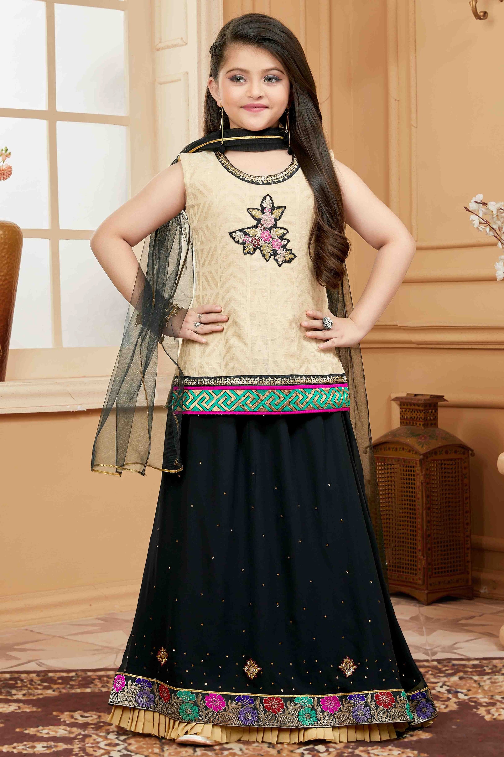 Beige Colour Handloom Silk Lehenga Suit GW1070739