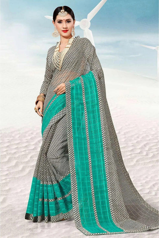 Black and Blue Colour Kota Traditional Saree SD1100735
