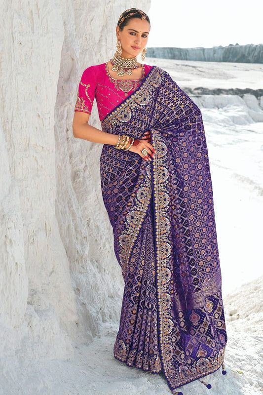 Blue Colour Georgette Designer Saree SD1290162