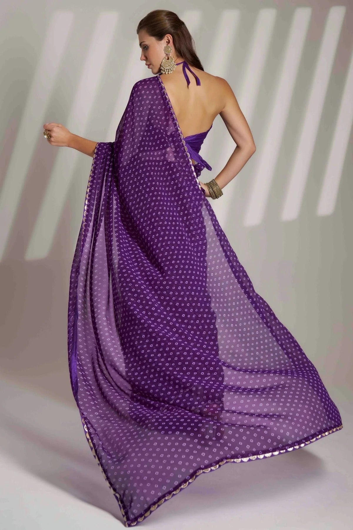 Blue Colour Georgette Printed Saree SD1112840 A