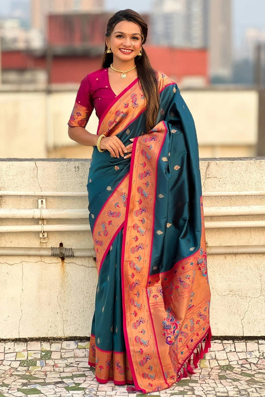 Blue Colour Soft Silk Traditional Saree SD1111772