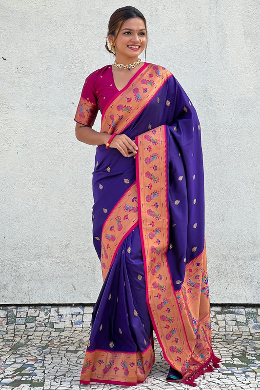 Blue Colour Soft Silk Traditional Saree SD1111773