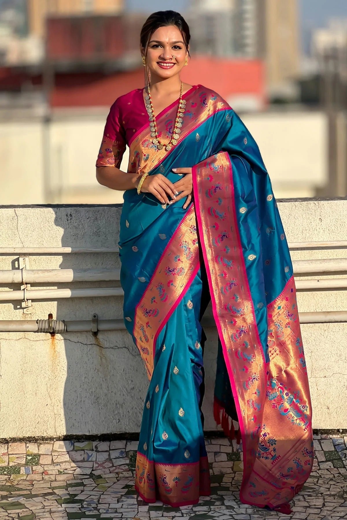 Blue Colour Soft Silk Traditional Saree SD1111778