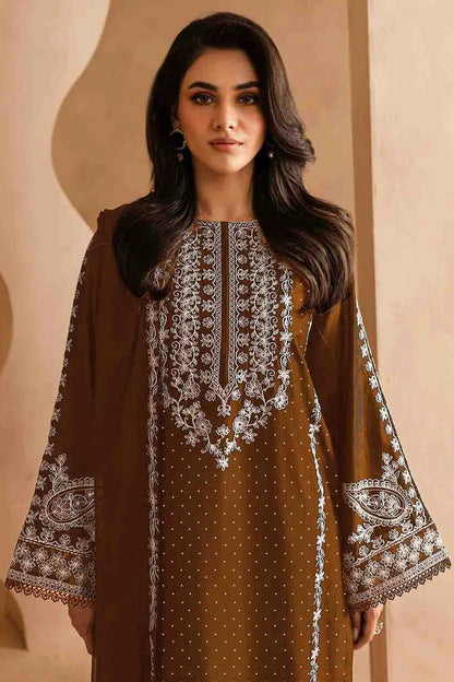 Brown Colour Faux Georgette Pakistani Suit SM1140812 A