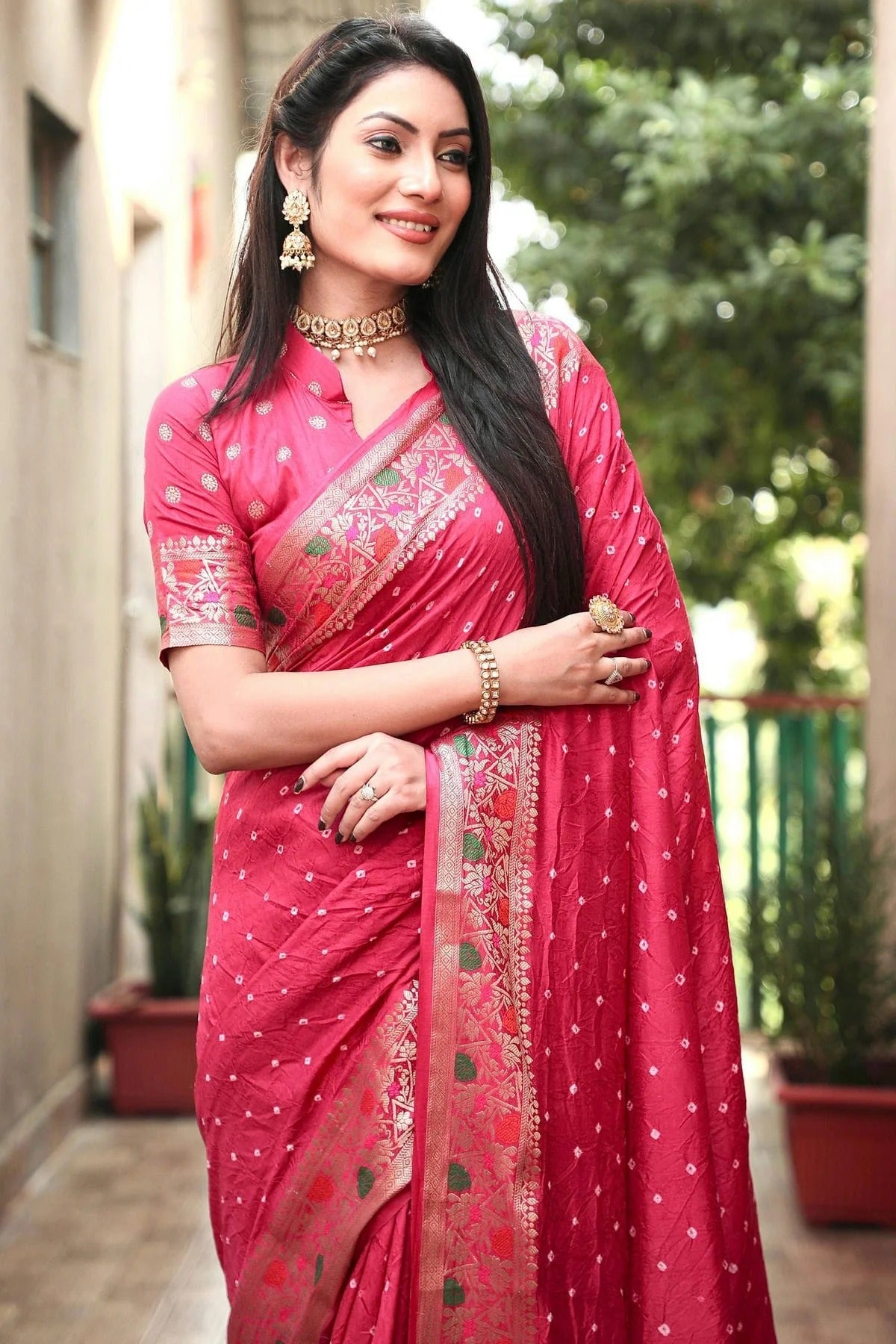 Burgundy Colour Paithani Silk Traditional Saree SD1110927 A