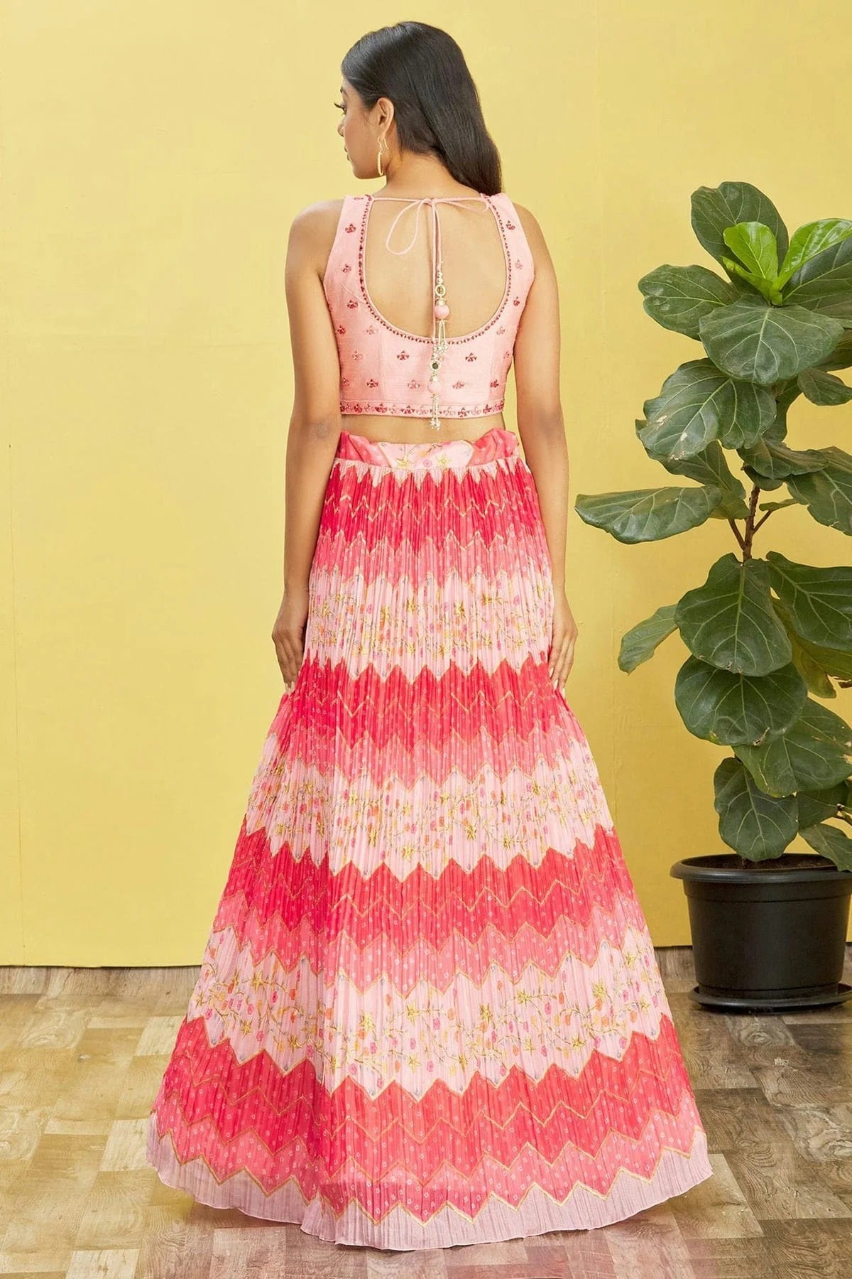 Chinnon Embroidery A Line Lehenga Choli LC1010249 A