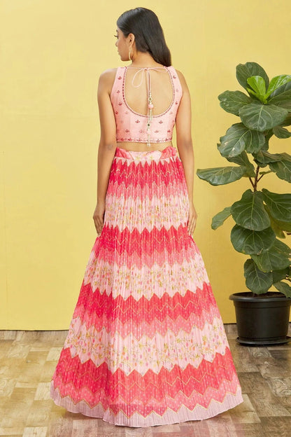 Chinnon Embroidery A Line Lehenga Choli LC1010249 A