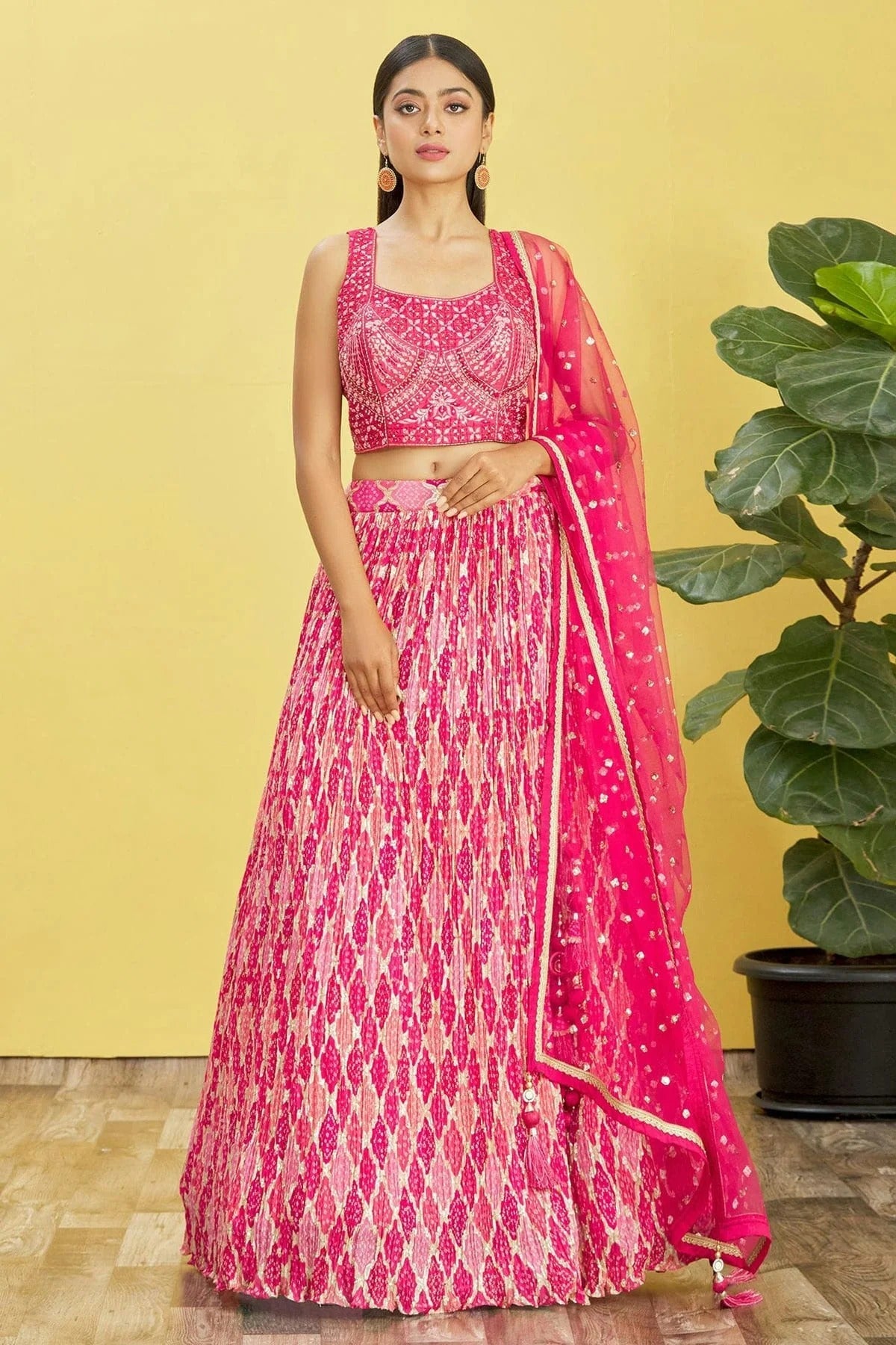 Chinnon Embroidery A Line Lehenga Choli LC1010251