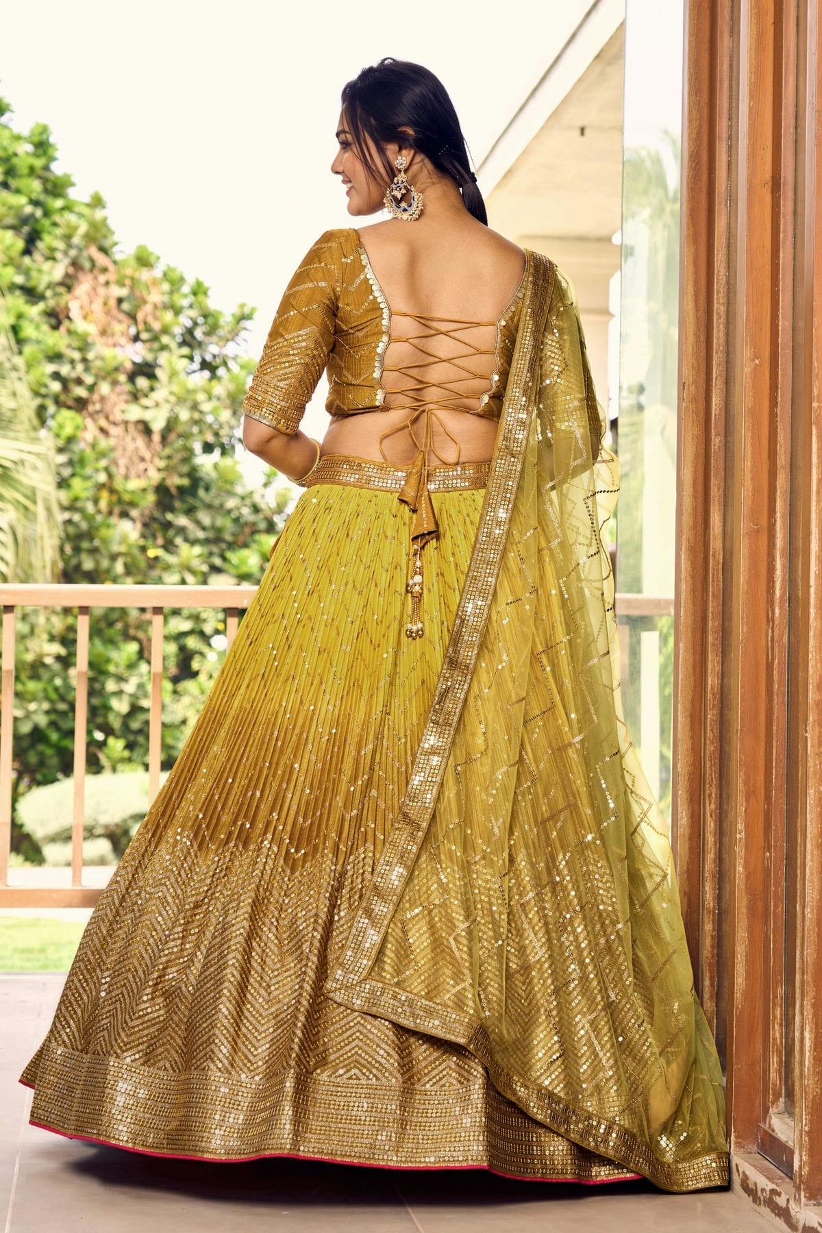 Chinon Embroidery A Line Lehenga Choli LC1010240 A