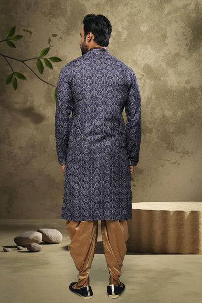 Cotton Kurta Pajama In Beige colour KP1230321 B
