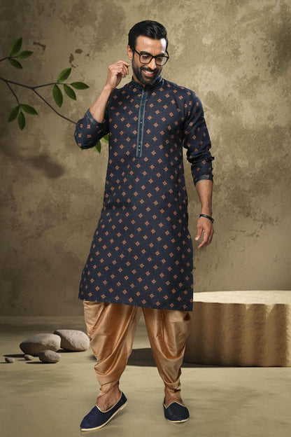 Cotton Kurta Pajama In Beige colour KP1230323 A
