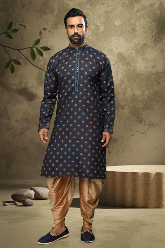 Cotton Kurta Pajama In Beige colour KP1230323