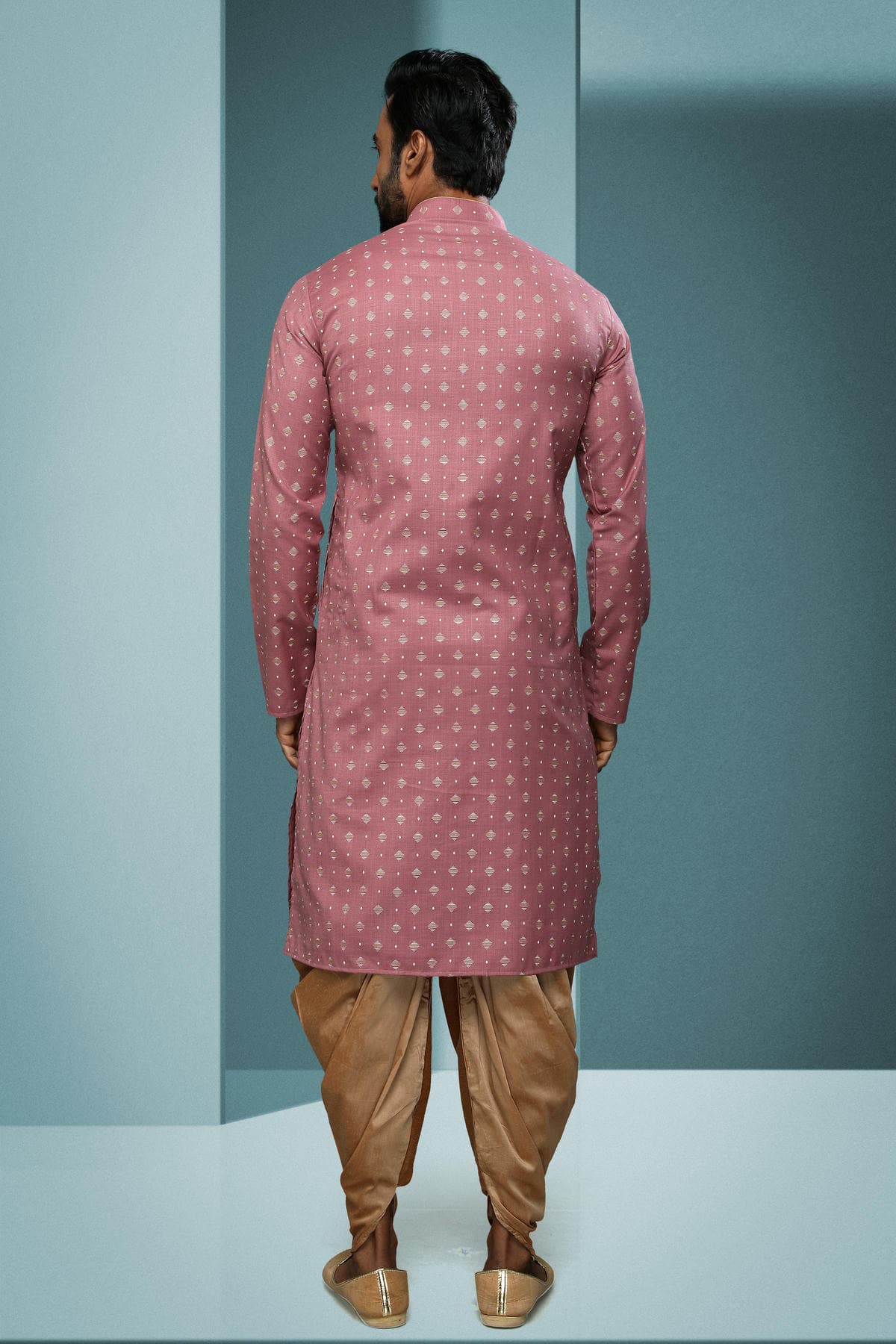 Cotton Kurta Pajama In Beige colour KP1230326 D