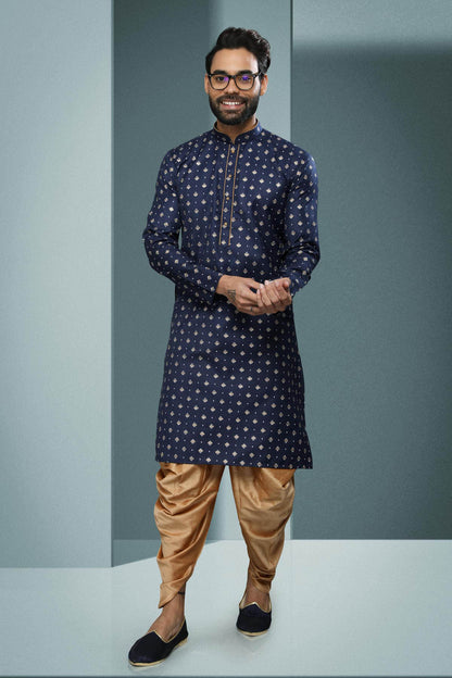 Cotton Kurta Pajama In Beige colour KP1230327 A