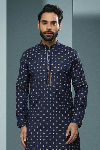 Cotton Kurta Pajama In Beige colour KP1230327 C