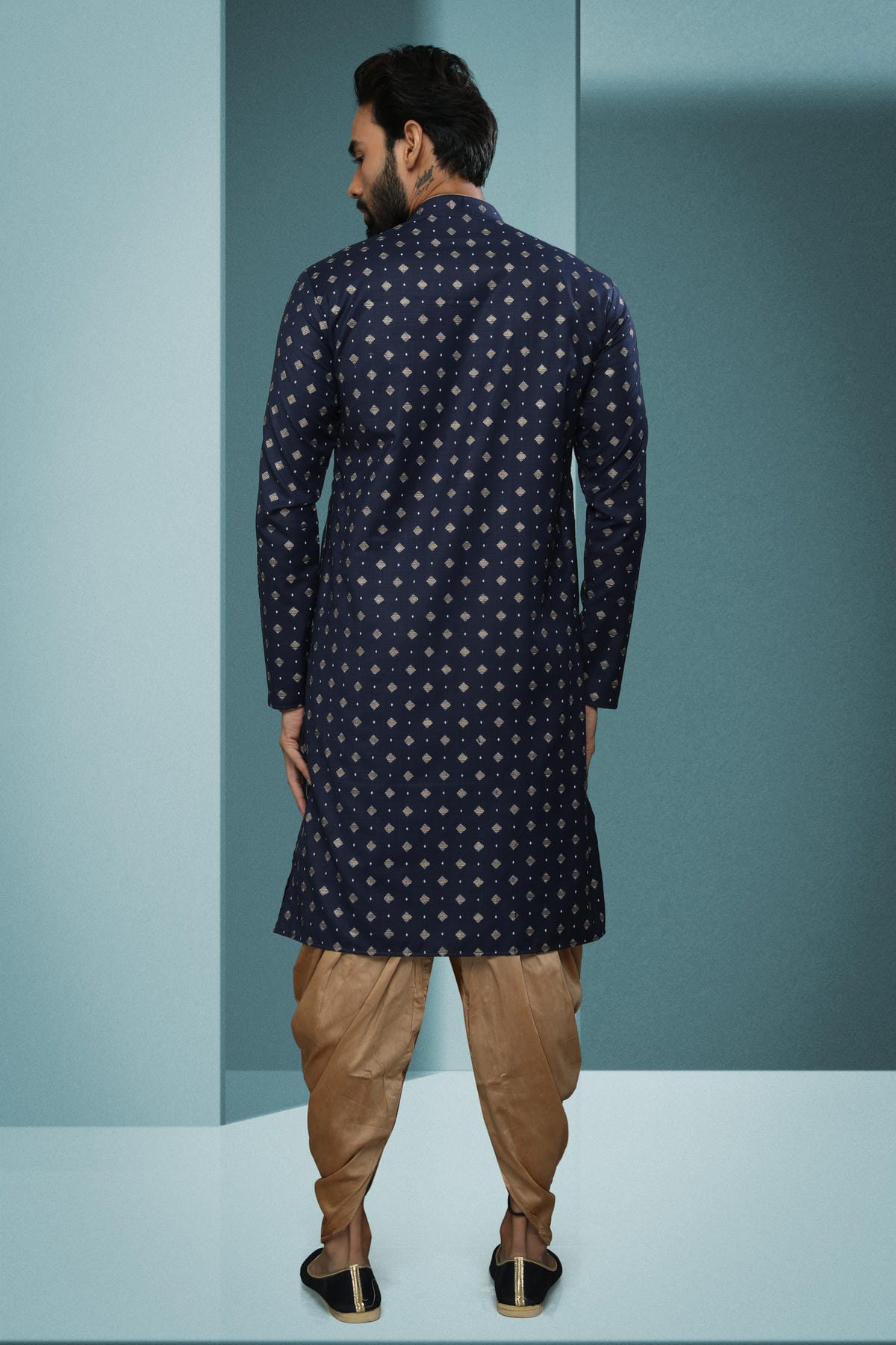 Cotton Kurta Pajama In Beige colour KP1230327 D