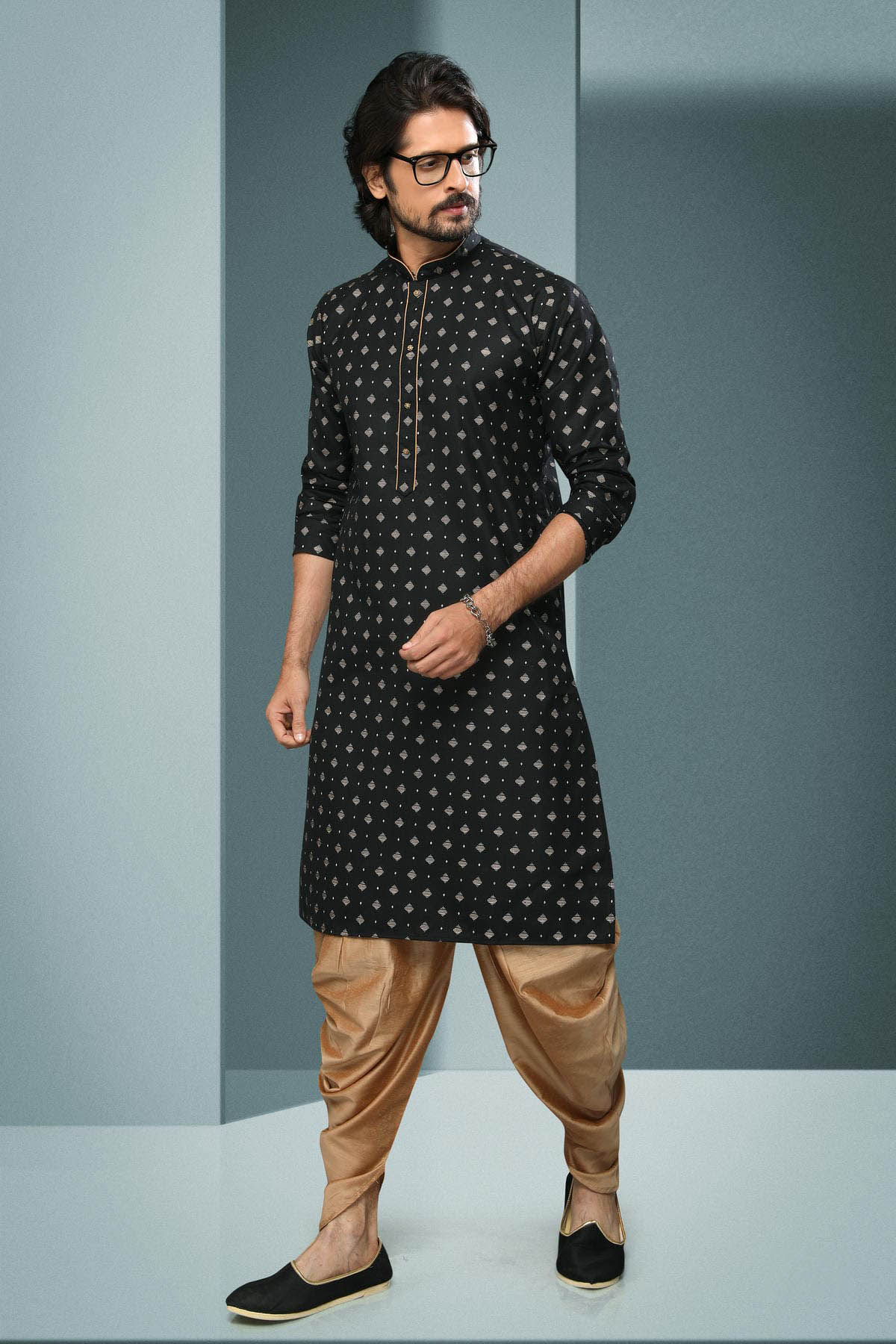 Cotton Kurta Pajama In Beige colour KP1230328 A