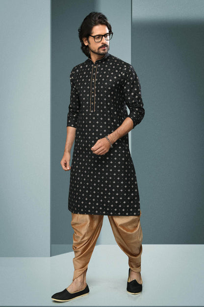 Cotton Kurta Pajama In Beige colour KP1230328 A