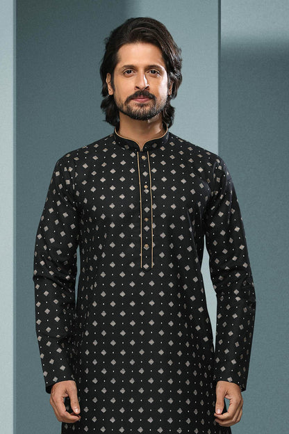 Cotton Kurta Pajama In Beige colour KP1230328 C