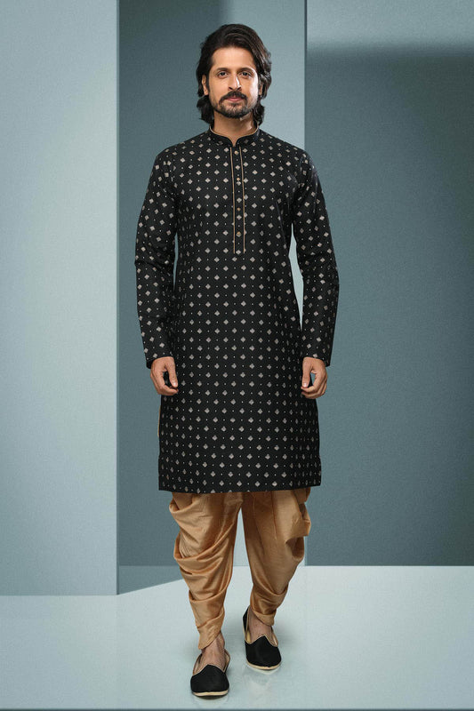 Cotton Kurta Pajama In Beige colour KP1230328