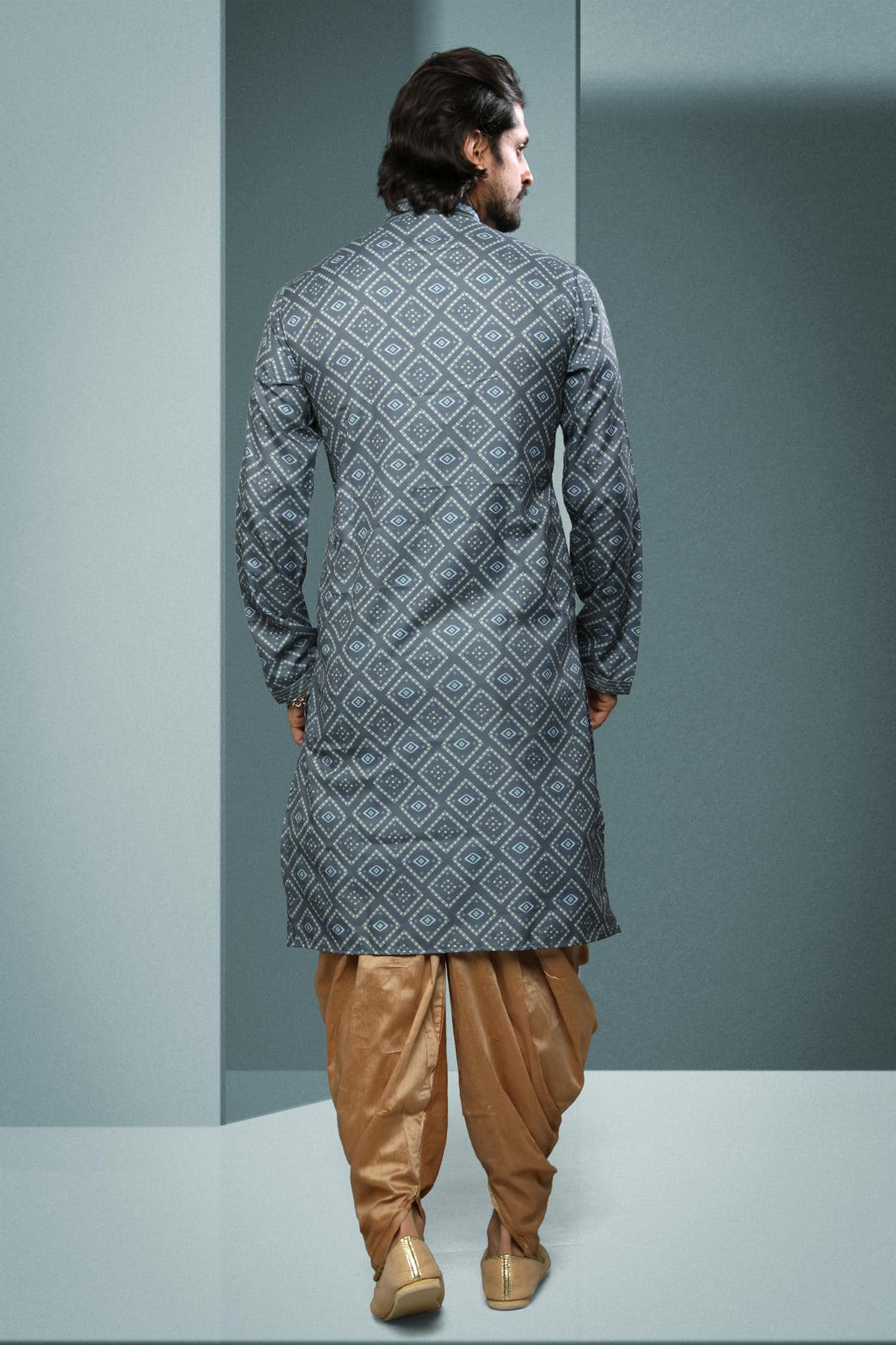 Cotton Kurta Pajama In Beige colour KP1230329 B