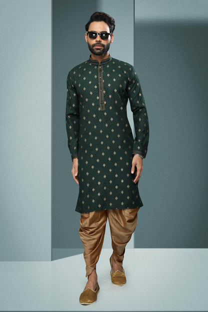 Cotton Kurta Pajama In Beige colour KP1230332 A