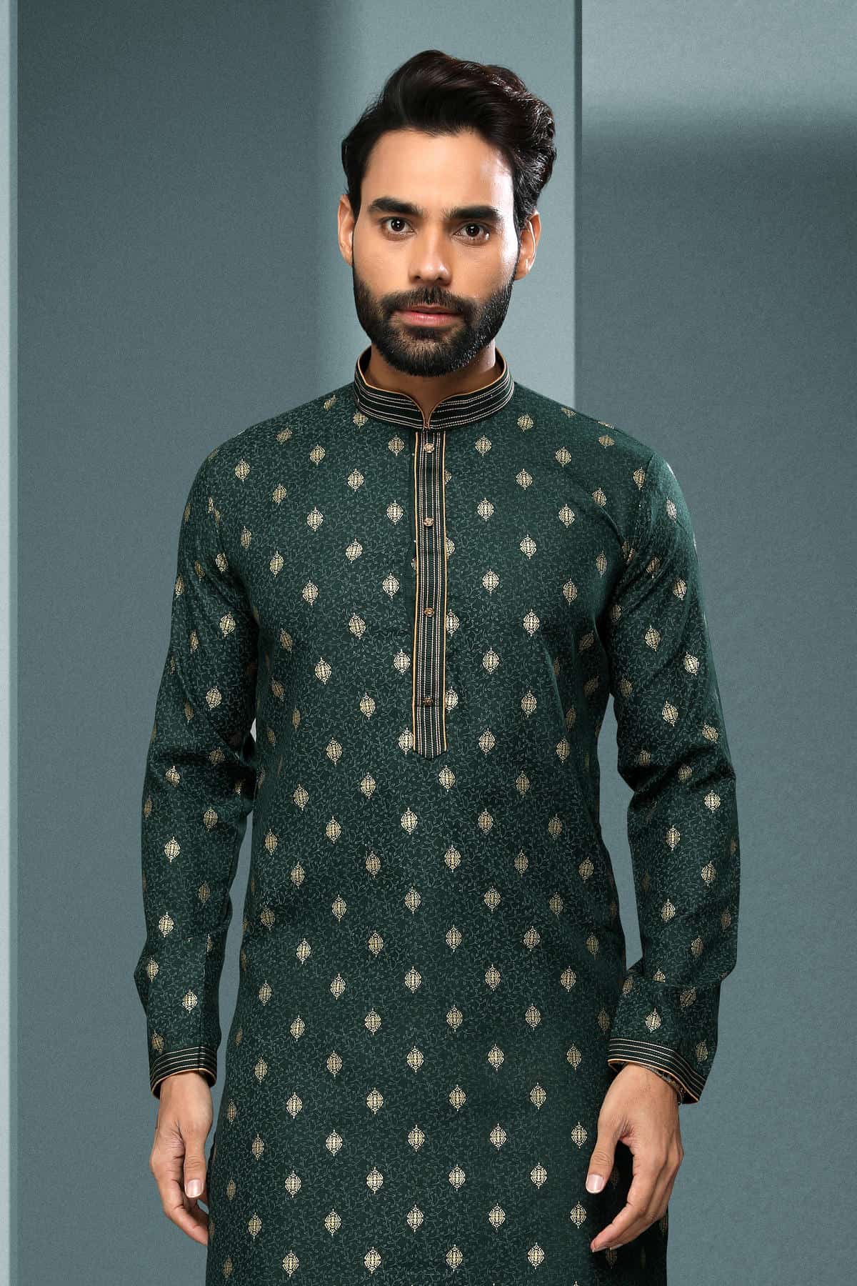 Cotton Kurta Pajama In Beige colour KP1230332 C