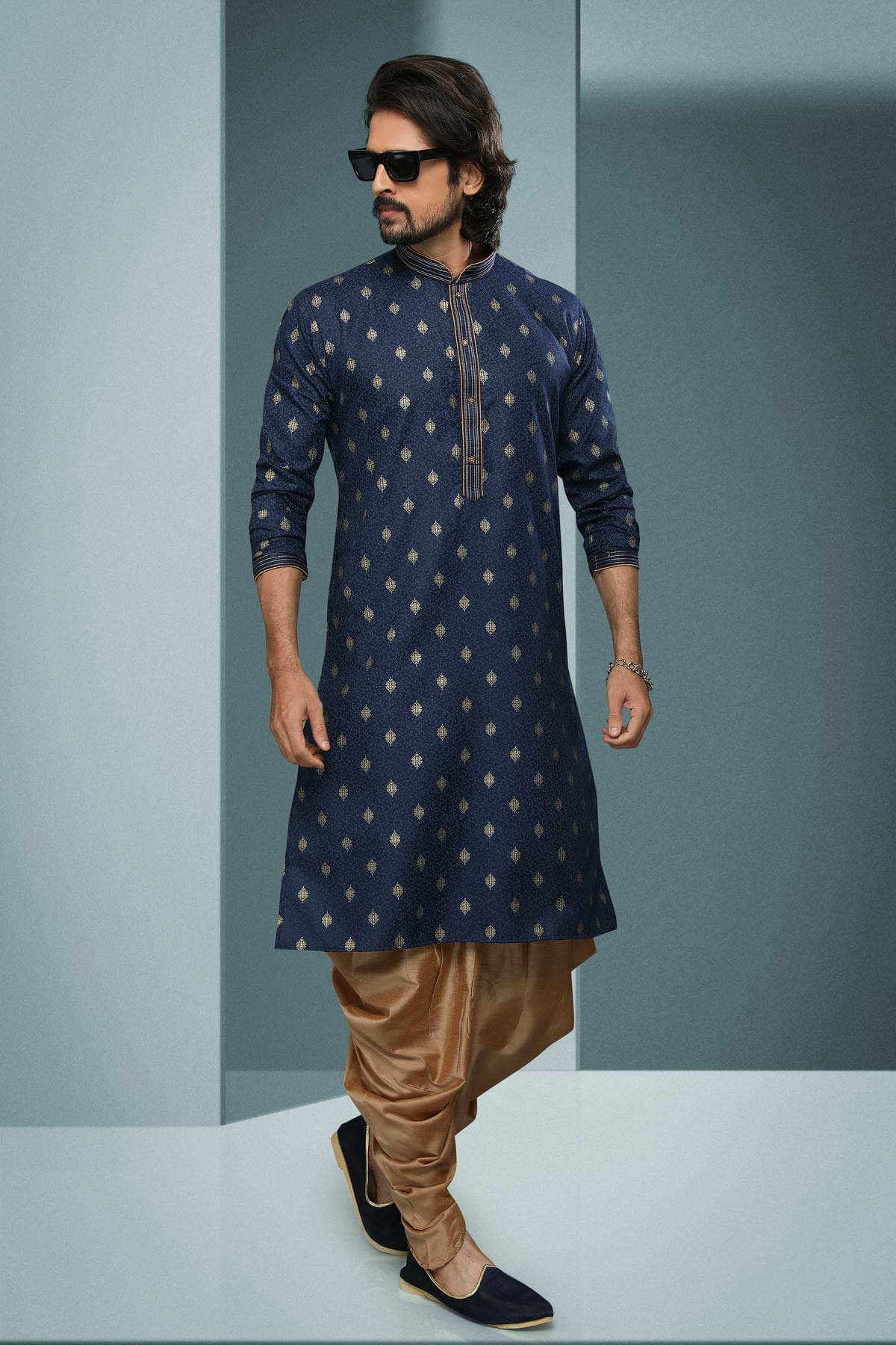 Cotton Kurta Pajama In Beige colour KP1230333 A