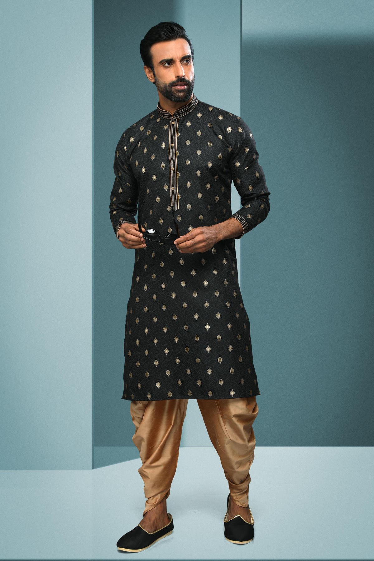 Cotton Kurta Pajama In Beige colour KP1230334 A