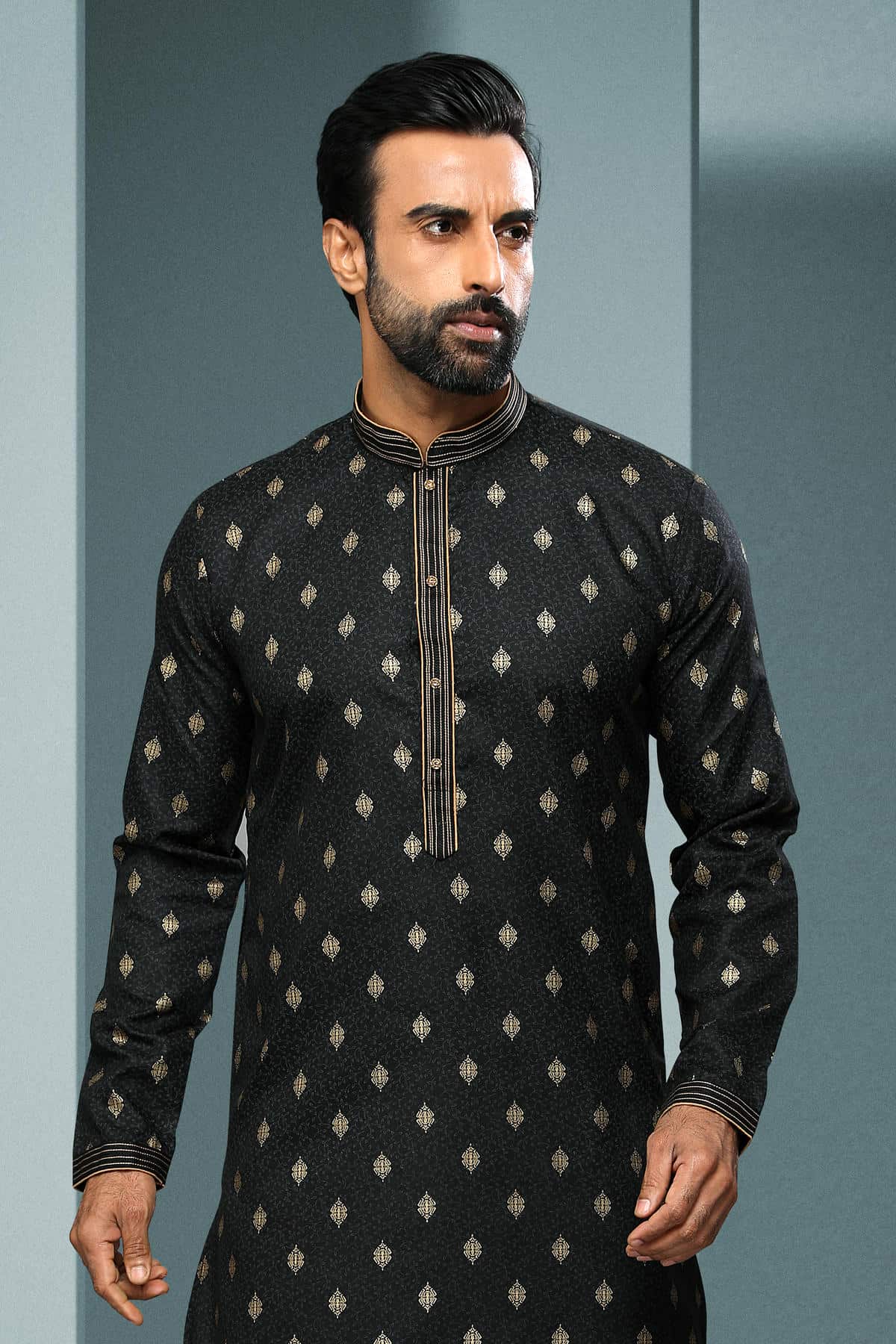 Cotton Kurta Pajama In Beige colour KP1230334 C