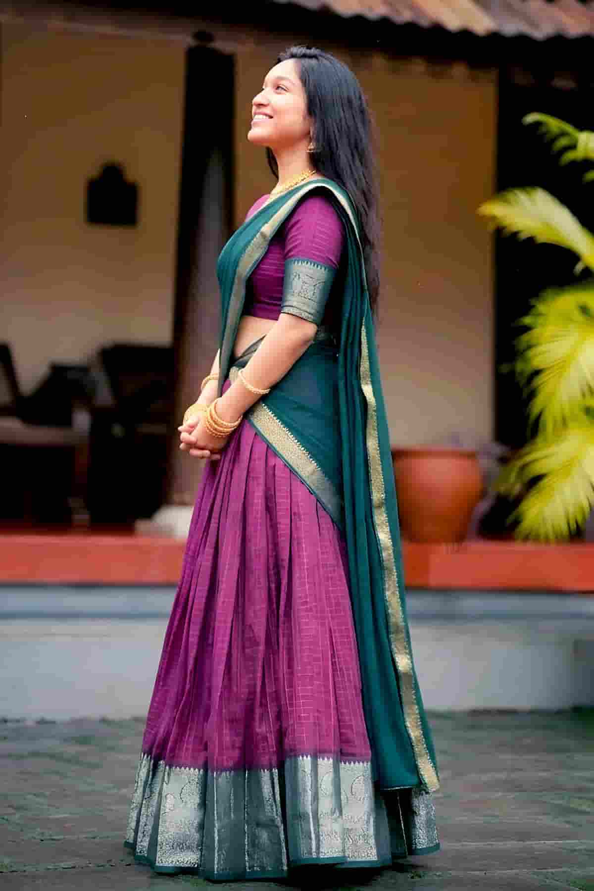 Dola Chex Zari Woven Work Stitched Lehenga In Pink Colour
