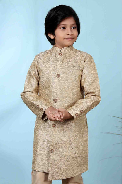 Gold Colour Jacquard Jacket BW1070121