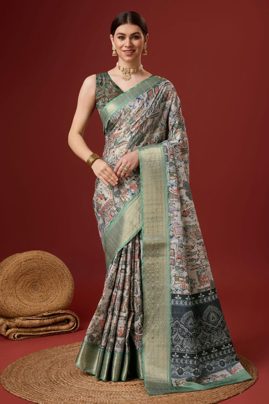 Lavender Colour Woven Work Cotton Saree SD1102088