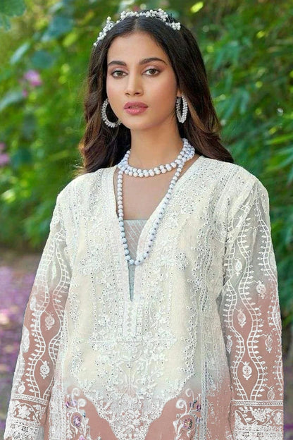 Light Brown Colour Organza Pakistani Suit SM1140037 A